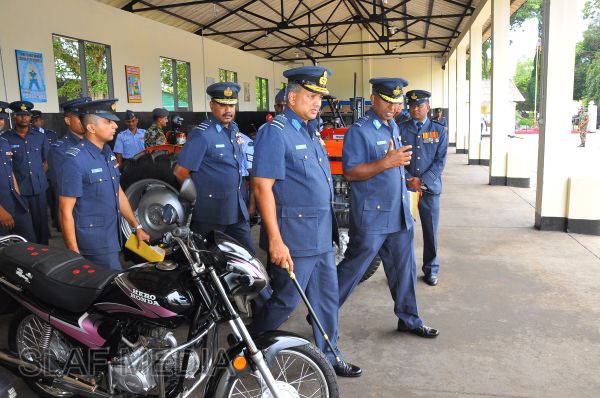 කටුනායක ගුවන් හමුදා කදවුරේ වාර්ෂික ගුවන් හමුදාපති පරීක්ෂනය