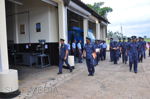 කටුනායක ගුවන් හමුදා කදවුරේ වාර්ෂික ගුවන් හමුදාපති පරීක්ෂනය
