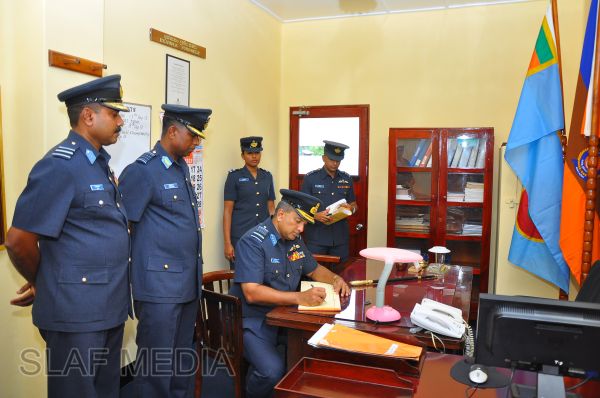 කටුනායක ගුවන් හමුදා කදවුරේ වාර්ෂික ගුවන් හමුදාපති පරීක්ෂනය