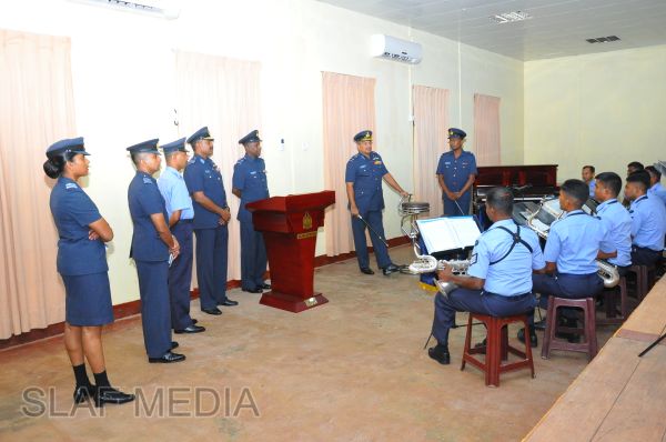 කටුනායක ගුවන් හමුදා කදවුරේ වාර්ෂික ගුවන් හමුදාපති පරීක්ෂනය
