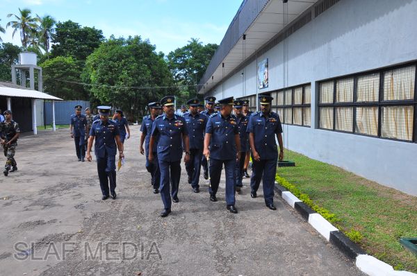 කටුනායක ගුවන් හමුදා කදවුරේ වාර්ෂික ගුවන් හමුදාපති පරීක්ෂනය