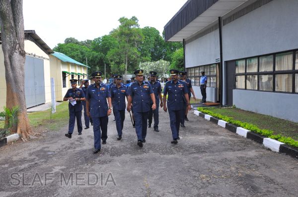 කටුනායක ගුවන් හමුදා කදවුරේ වාර්ෂික ගුවන් හමුදාපති පරීක්ෂනය