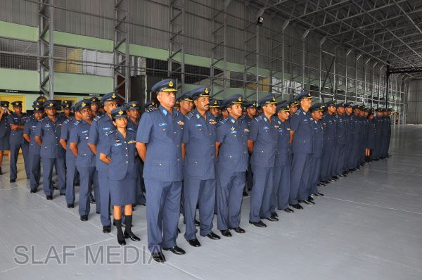 කටුනායක ගුවන් හමුදා කදවුරේ වාර්ෂික ගුවන් හමුදාපති පරීක්ෂනය