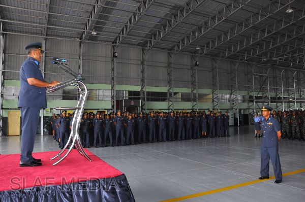 කටුනායක ගුවන් හමුදා කදවුරේ වාර්ෂික ගුවන් හමුදාපති පරීක්ෂනය