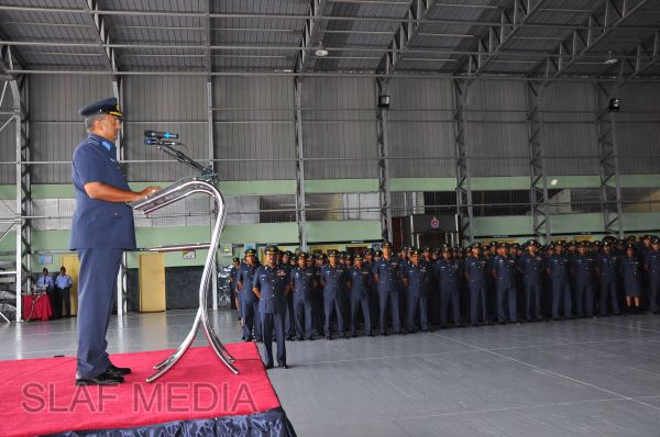 කටුනායක ගුවන් හමුදා කදවුරේ වාර්ෂික ගුවන් හමුදාපති පරීක්ෂනය