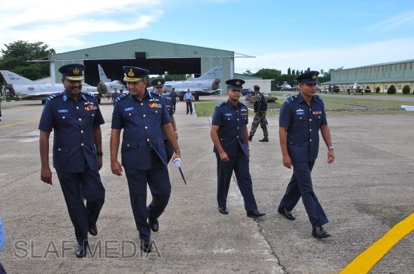 කටුනායක ගුවන් හමුදා කදවුරේ වාර්ෂික ගුවන් හමුදාපති පරීක්ෂනය