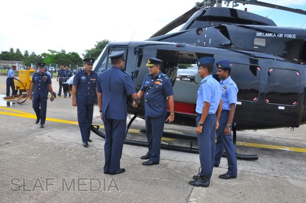 කටුනායක ගුවන් හමුදා කදවුරේ වාර්ෂික ගුවන් හමුදාපති පරීක්ෂනය
