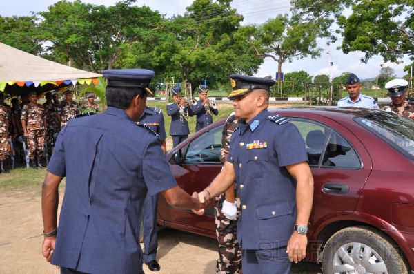 Passing Out Ceremony of the No 24 Basic Air Borne Course at SLAF Station Ampara