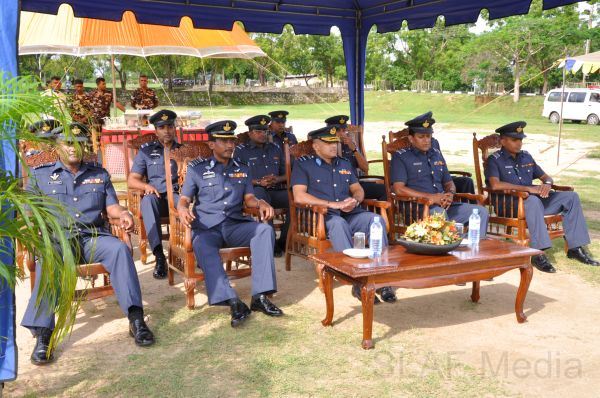 Passing Out Ceremony of the No 24 Basic Air Borne Course at SLAF Station Ampara