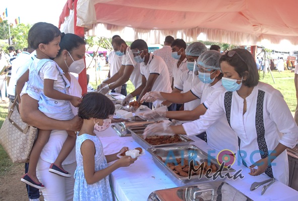 NO 6
HELICOPTER SQUADRON AT ANURADHAPURA CELEBRATES 28TH ANNIVERSARY