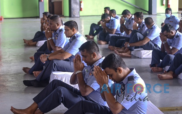 NO 6
HELICOPTER SQUADRON AT ANURADHAPURA CELEBRATES 28TH ANNIVERSARY