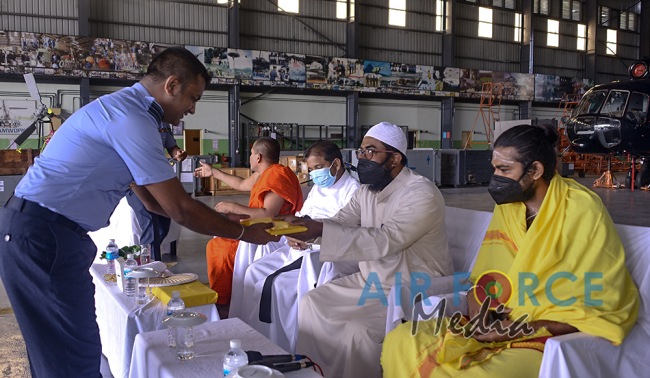 NO 6
HELICOPTER SQUADRON AT ANURADHAPURA CELEBRATES 28TH ANNIVERSARY