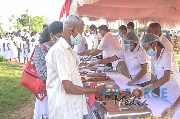 NO 6
HELICOPTER SQUADRON AT ANURADHAPURA CELEBRATES 28TH ANNIVERSARY