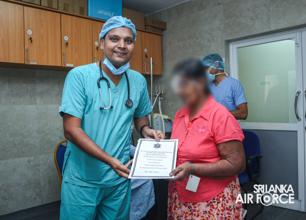 SLAF HOSPITAL COLOMBO SUCCESSFULLY CONCLUDES MASS CATARACT SURGERY CAMPAIGN FOR 75TH ANNIVERSARY