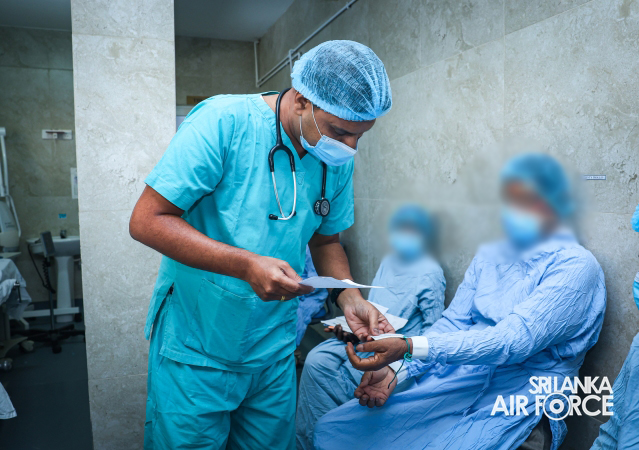 SLAF HOSPITAL COLOMBO SUCCESSFULLY CONCLUDES MASS CATARACT SURGERY CAMPAIGN FOR 75TH ANNIVERSARY