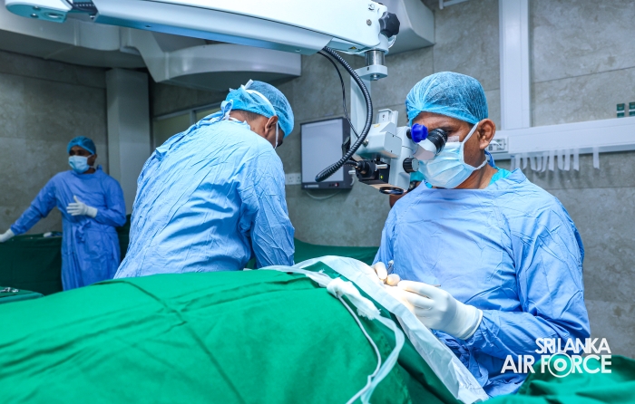 SLAF HOSPITAL COLOMBO SUCCESSFULLY CONCLUDES MASS CATARACT SURGERY CAMPAIGN FOR 75TH ANNIVERSARY