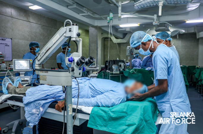 SLAF HOSPITAL COLOMBO SUCCESSFULLY CONCLUDES MASS CATARACT SURGERY CAMPAIGN FOR 75TH ANNIVERSARY