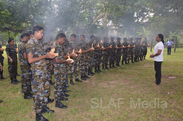 Angampora Training for SLAF Personnel has Advanced an Another Step