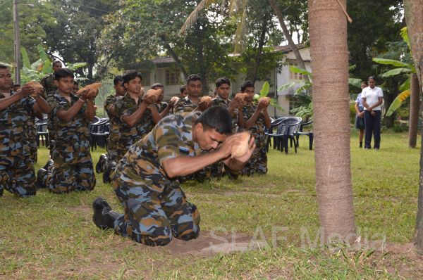 Angampora Training for SLAF Personnel has Advanced an Another Step