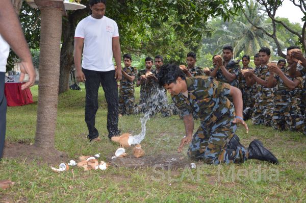 Angampora Training for SLAF Personnel has Advanced an Another Step