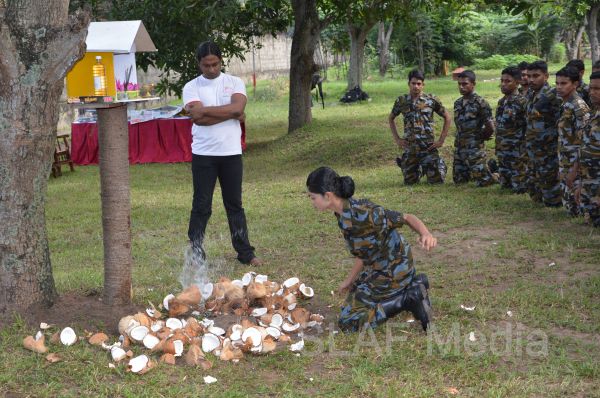 Angampora Training for SLAF Personnel has Advanced an Another Step