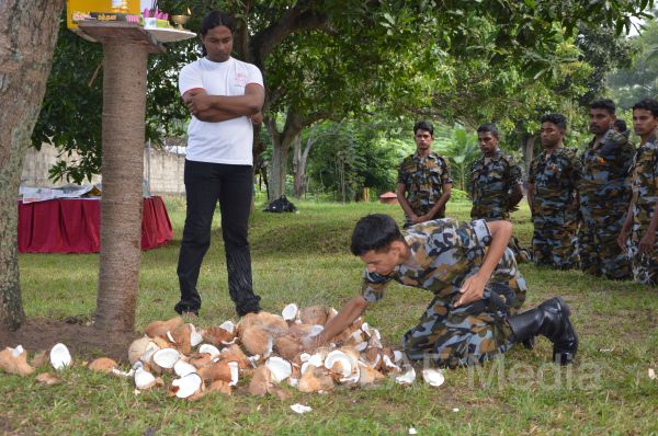 Angampora Training for SLAF Personnel has Advanced an Another Step