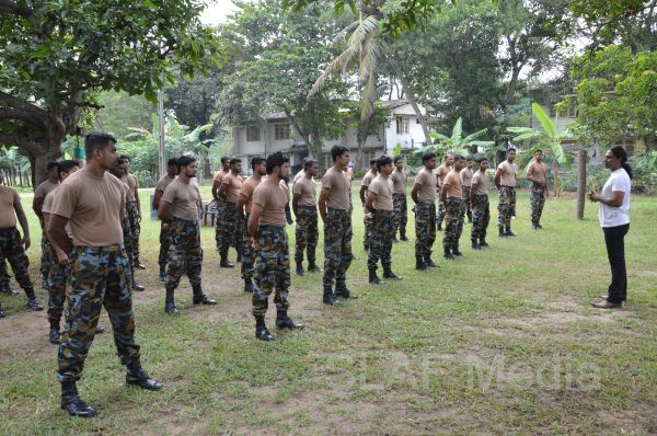 Angampora Training for SLAF Personnel has Advanced an Another Step