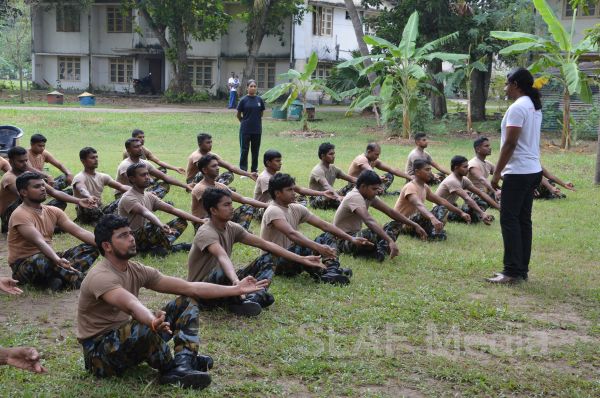 Angampora Training for SLAF Personnel has Advanced an Another Step