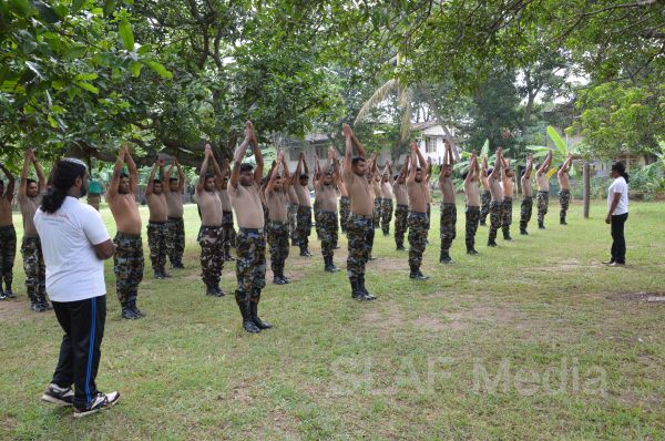 Angampora Training for SLAF Personnel has Advanced an Another Step