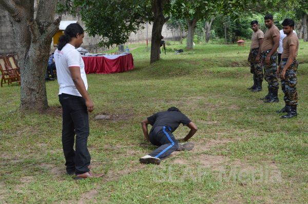 Angampora Training for SLAF Personnel has Advanced an Another Step