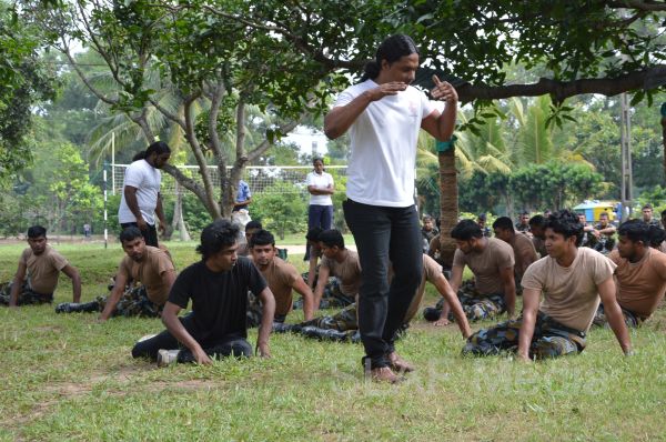 Angampora Training for SLAF Personnel has Advanced an Another Step