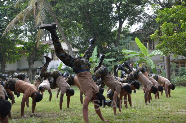 Angampora Training for SLAF Personnel has Advanced an Another Step