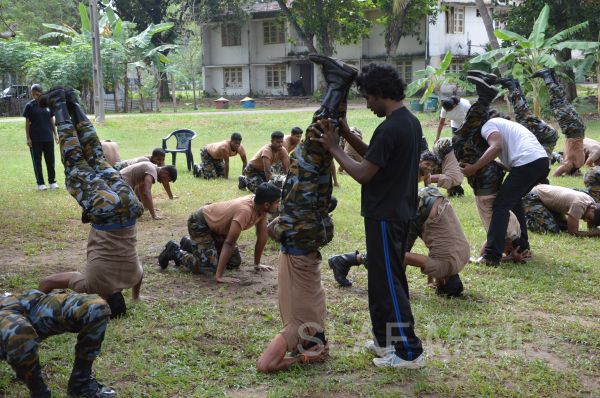 Angampora Training for SLAF Personnel has Advanced an Another Step