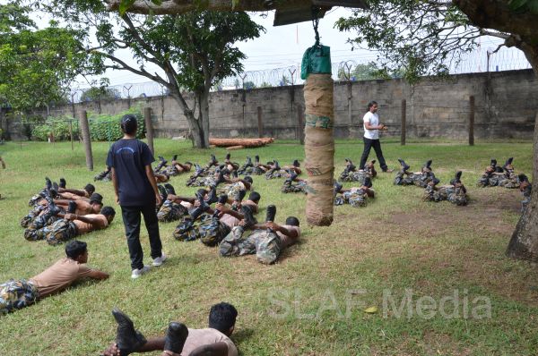 Angampora Training for SLAF Personnel has Advanced an Another Step
