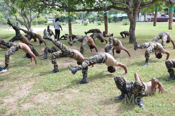 Angampora Training for SLAF Personnel has Advanced an Another Step