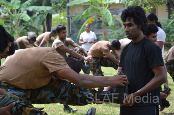 Angampora Training for SLAF Personnel has Advanced an Another Step