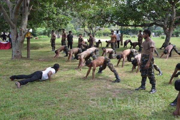 Angampora Training for SLAF Personnel has Advanced an Another Step