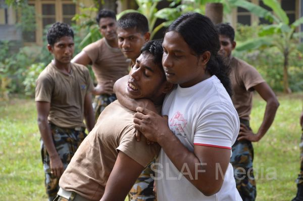 Angampora Training for SLAF Personnel has Advanced an Another Step