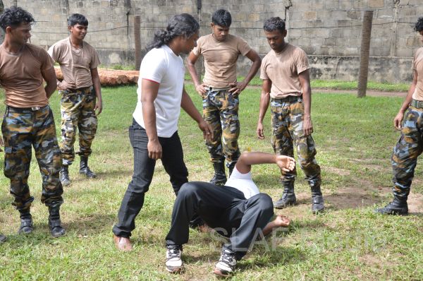 Angampora Training for SLAF Personnel has Advanced an Another Step