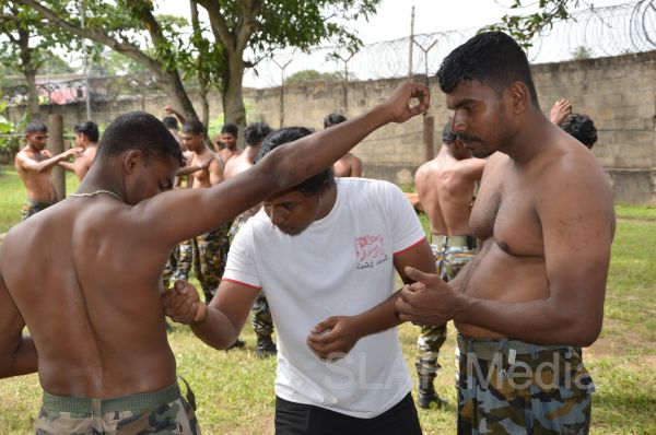 Angampora Training for SLAF Personnel has Advanced an Another Step