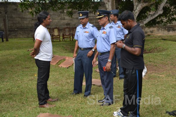 Angampora Training for SLAF Personnel has Advanced an Another Step