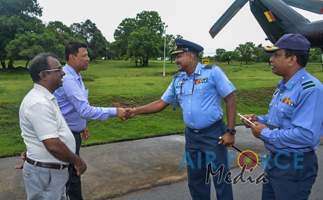 SLAF Conducts Second Aerial Seed Bombing Operation