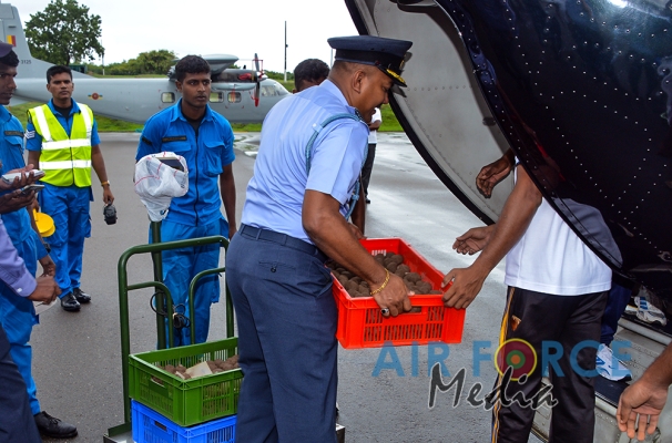 SLAF Conducts Second Aerial Seed Bombing Operation