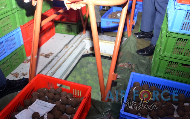 SLAF Conducts Second Aerial Seed Bombing Operation