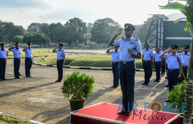 Change of Command at the No 3 Maritime Squadron at SLAF Academy China Bay