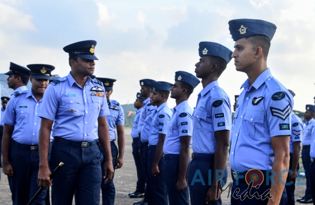 Change of Command at the No 3 Maritime Squadron at SLAF Academy China Bay
