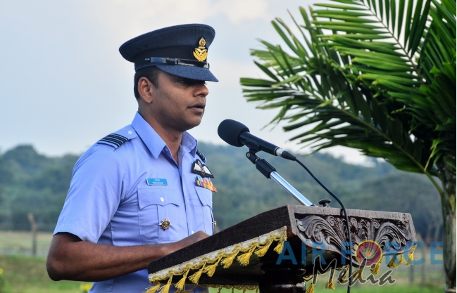 Change of Command at the No 3 Maritime Squadron at SLAF Academy China Bay