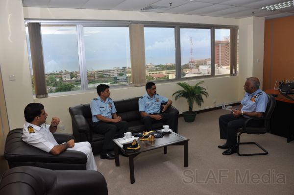 40th Indian Army Higher Command Course Visits SLAF HQ
