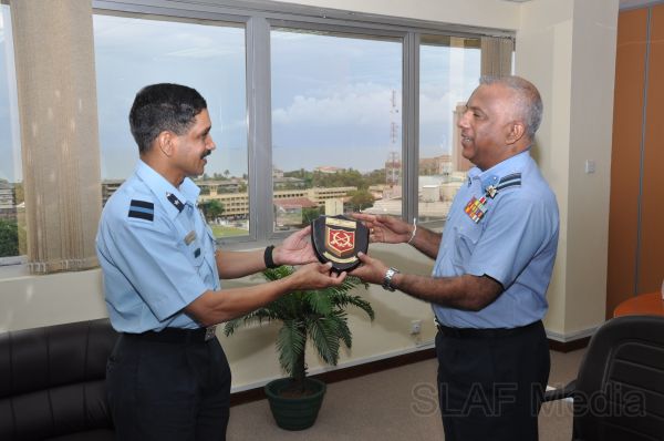 40th Indian Army Higher Command Course Visits SLAF HQ