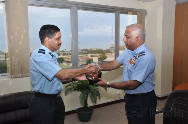 40th Indian Army Higher Command Course Visits SLAF HQ
